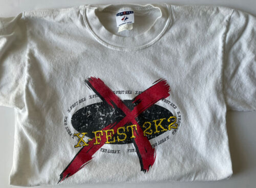 X-Fest 2002 Festival T-Shirt, Dayton - Sevendust, Filter X-Fest 2002 Festival T-Shirt, Dayton - Sevendust, Filter