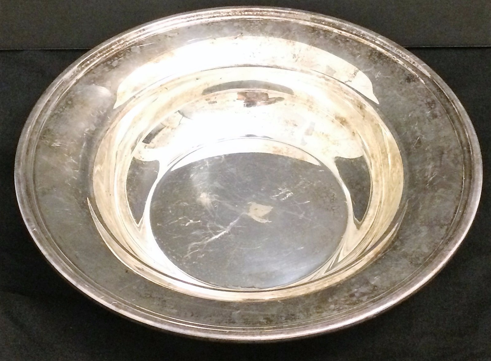 Vintage Reed & Barton 1207 Candy/Nut/Bonbon Metal Round Dish Bowl