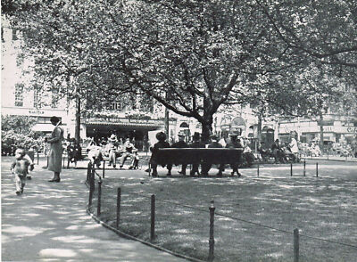 Leicester Square London Vintage Print Old Picture 1941 IHLE#07