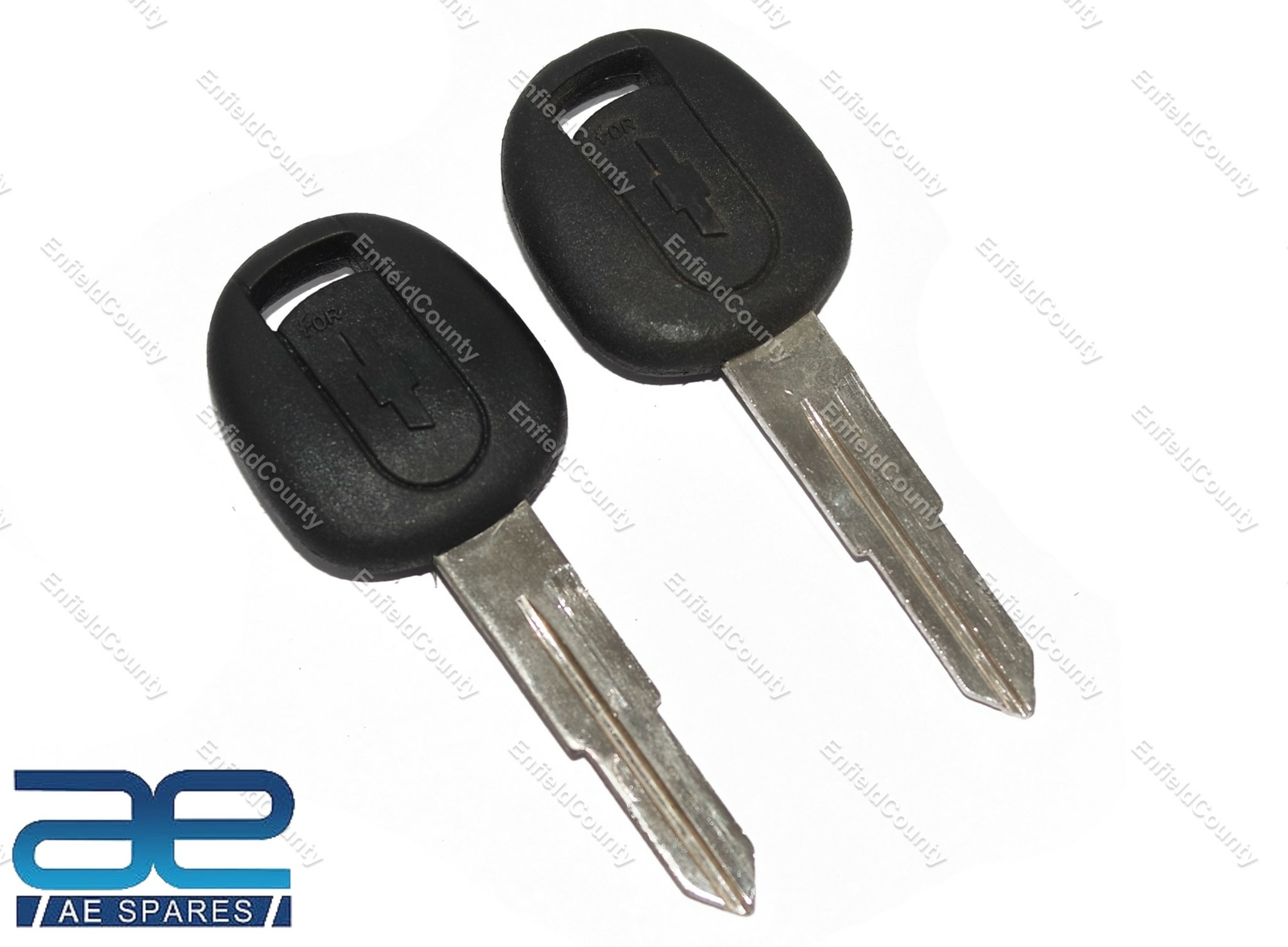 For Chevrolet SPARK & Optra Uncut Blank Keys 2 Unit With Chevrolet Logo  