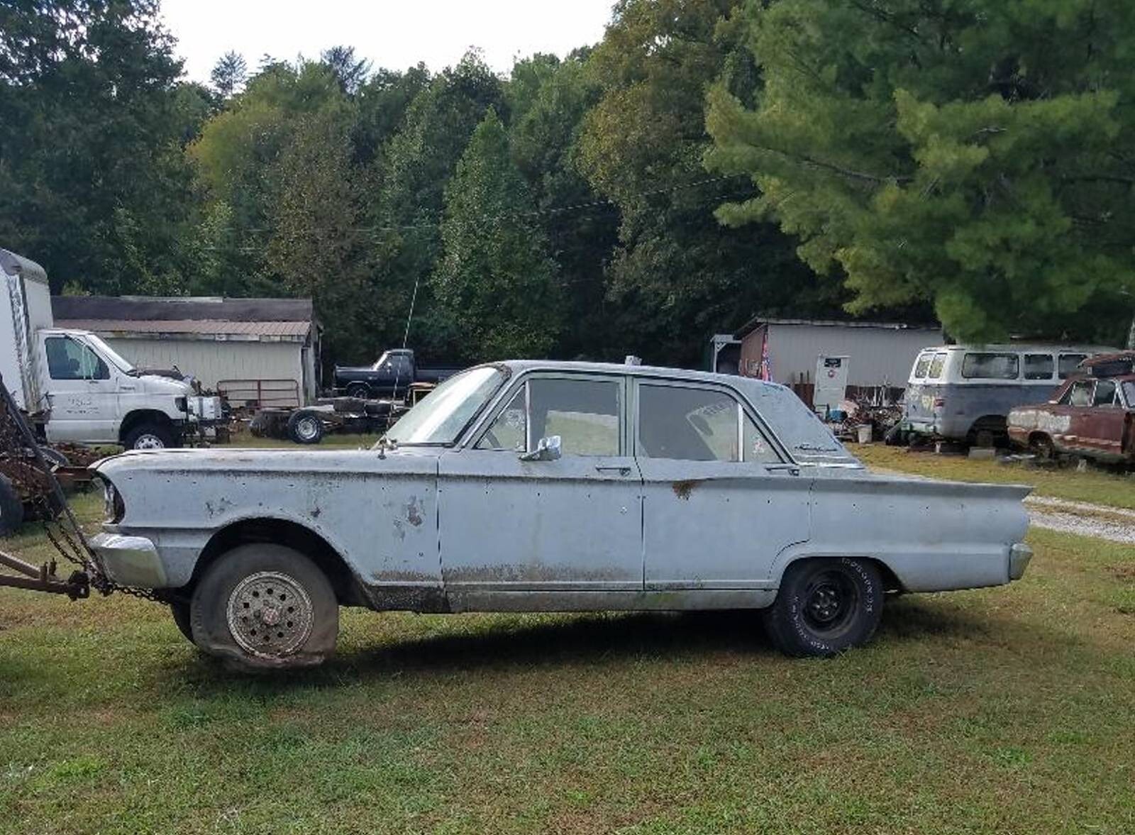 Ford Fairlane 500 ビンテージ当時物ブリキカー ネジ巻き前進 Ford Fairlane 500 ビンテージ当時物ブリキカー ネジ巻き前進