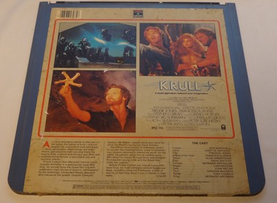Vintage CED Video Disk Krull