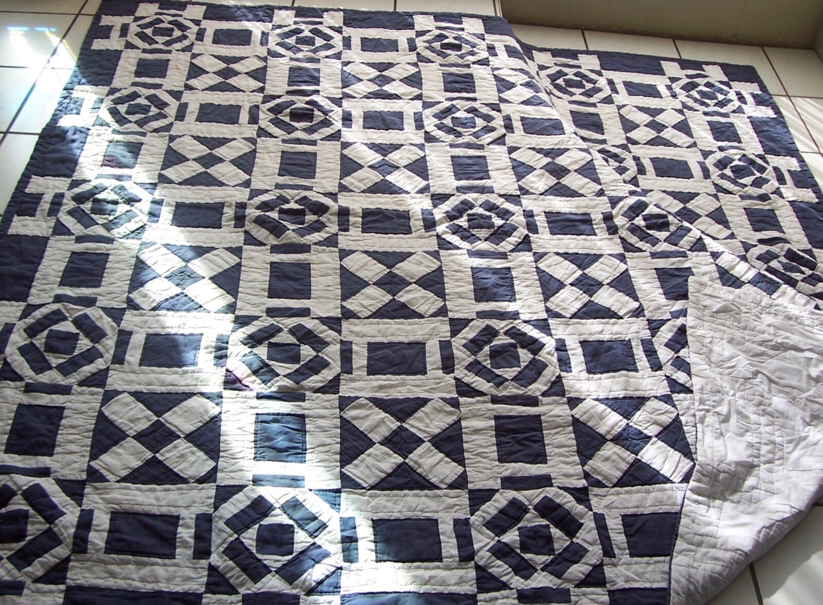 Classic Blue and White Great Quilt