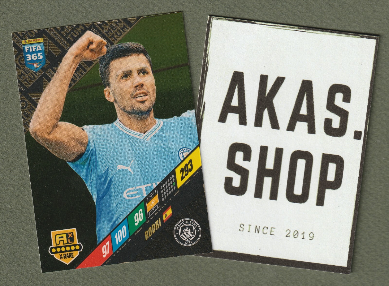 Rodri Momentum X-Rare FIFA 365 2024 Adrenalyn XL PANINI