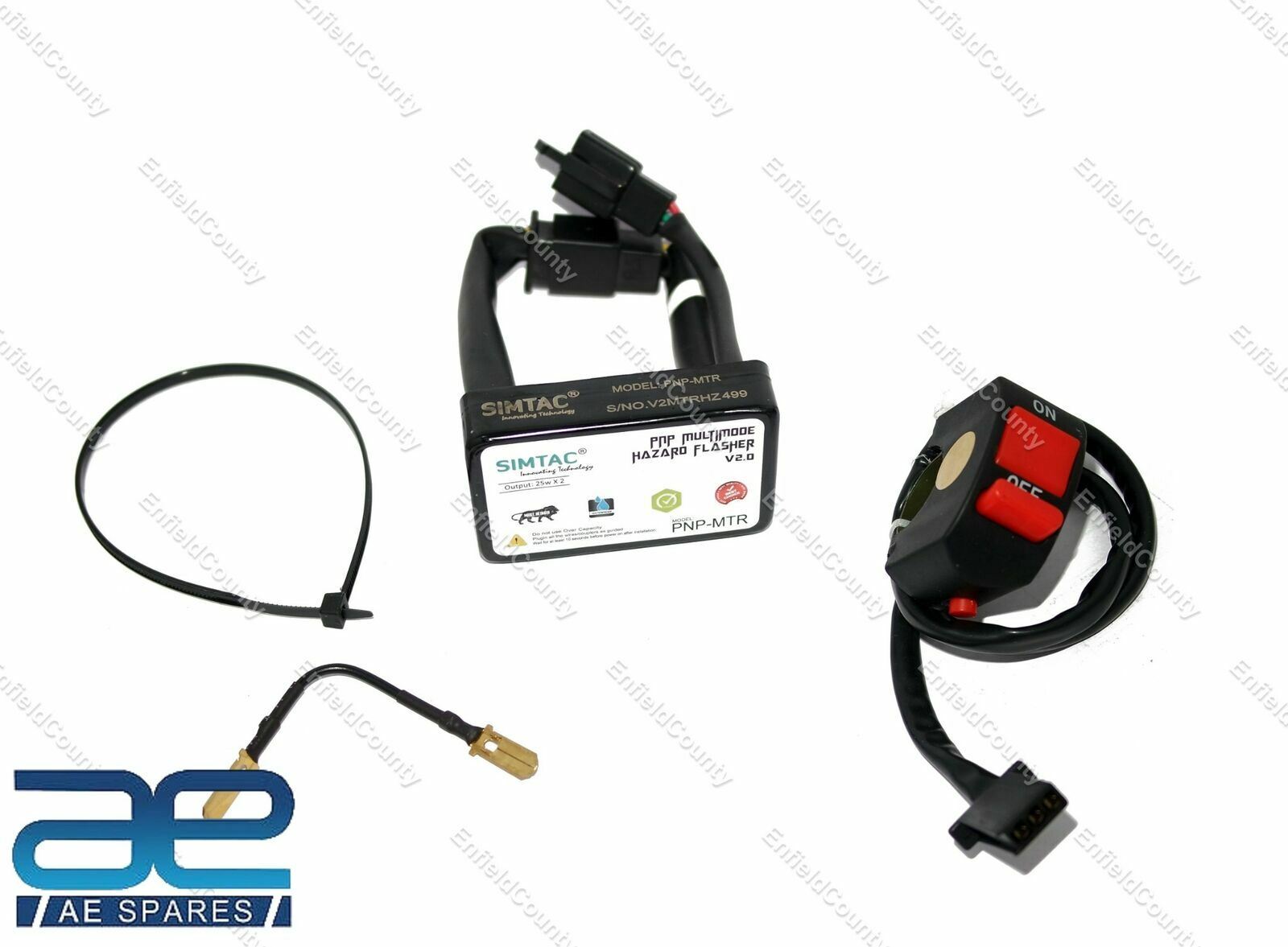 For Royal Enfield Meteor 350 Classic 350 500 UCE PNP Hazard Module Adapter Flasher
