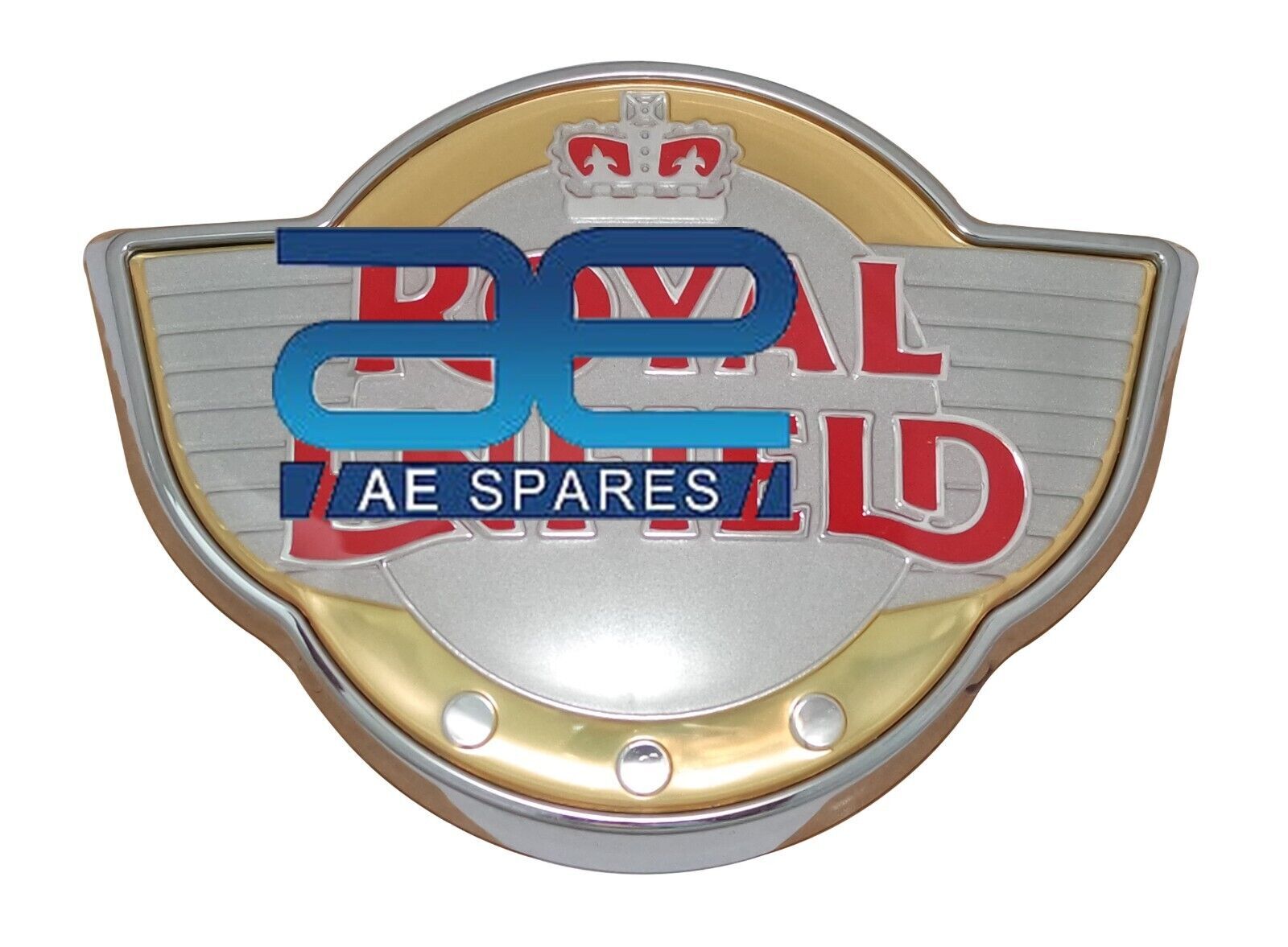 For Royal Enfield Interceptor 650cc Tank Badge LH Side 1140055/A 