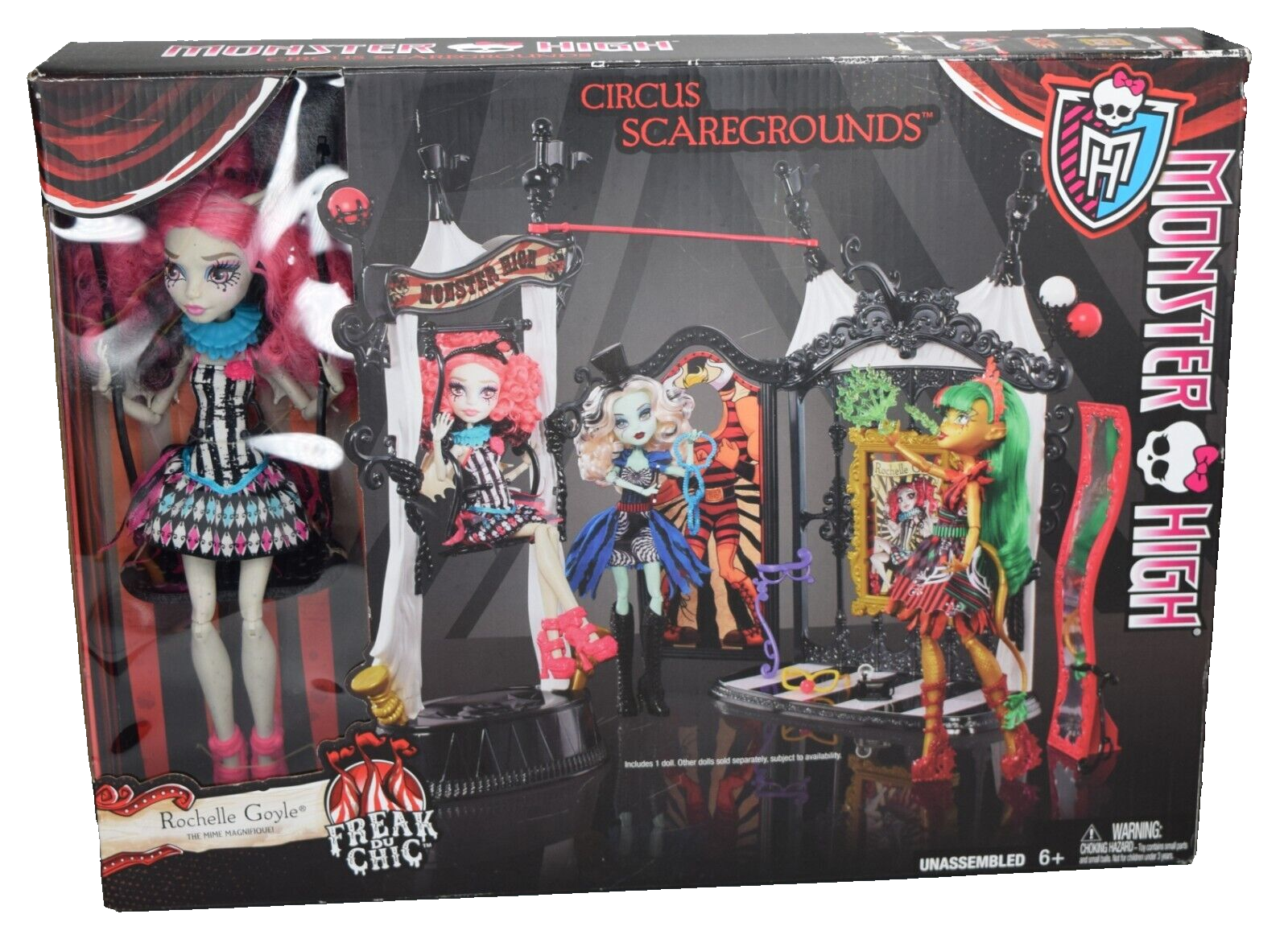Monster High Freak du Chic Circus Scaregrounds Rochelle