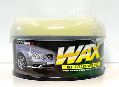 Car Wax Soft Gloss Paste 3.53Oz Ultra Gloss Paste Wax Soft Deep Shine UV Protect