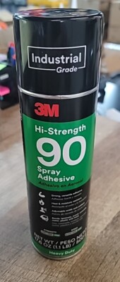3M Hi-Strength 90 Contact Spray Adhesive 17.6 oz NEW USA Seller Free Shipping !!