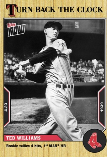 2022 Topps Now Turn Back the Clock - Ted Williams #24