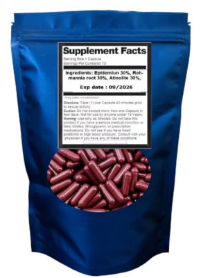 Male Energy Supplement Pills for both sexes xxxpl 20 capsules pep enhance
