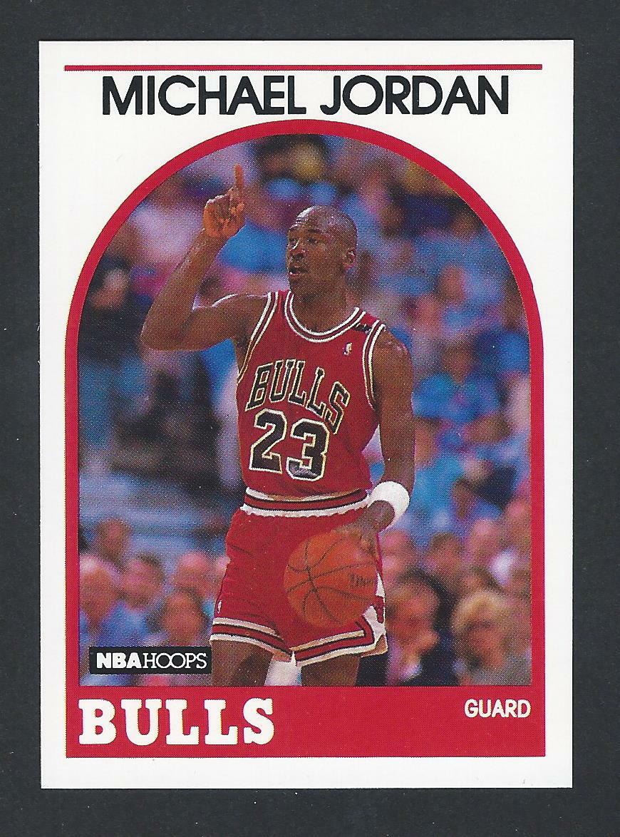 Chicago Bulls - MICHAEL JORDAN NBA basketball cards - w