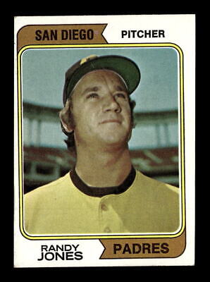 1974 Topps #173 Randy Jones San Diego Padres Rookie RC EX Baseball Card *F842. rookie card picture