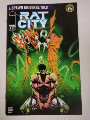 SPAWN RAT CITY #2 07/2024 NM-/VF+ SECOND PRINTING IMAGE COMICS 