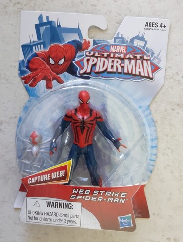 NEW HASBRO MARVEL ULTIMATE SPIDER-MAN WEB STRIKE FIGURE W
