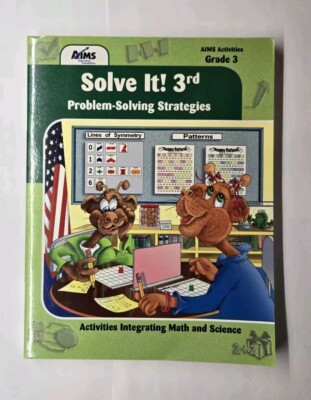 NEW AIMS Solve It! 3rd grade Problem-Solving Strategies With CD