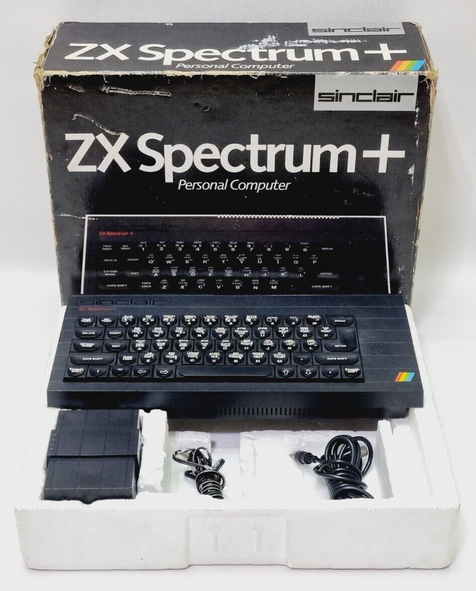 VINTAGE SINCLAIR ZX Spectrum + Personal Computer with box