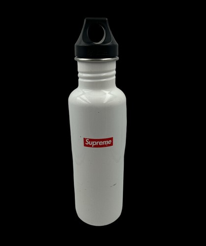 Supreme SS16 Klean Kanteen 27 Water Drinking Bottle Red Box Logo Used