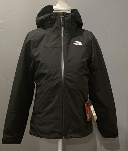 Pre-owned The North Face Women Peak Triclimate 3-in-1 Waterproof Winter Jacket In Black In Tnf Black
