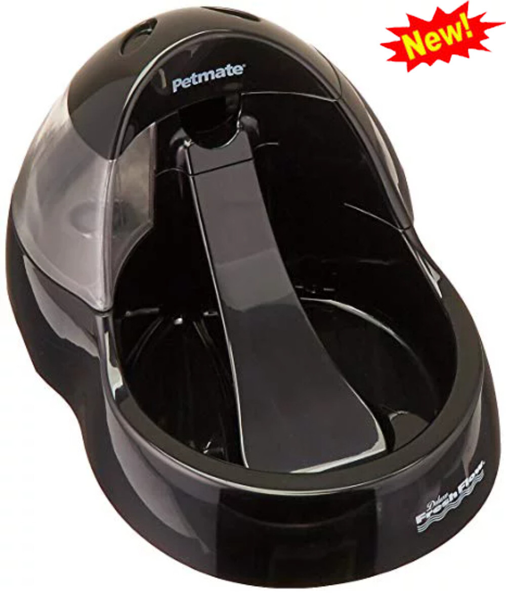 Deluxe Fresh Flow Purifying Water Pet Fountain Quietly Replaceable Filter Unique