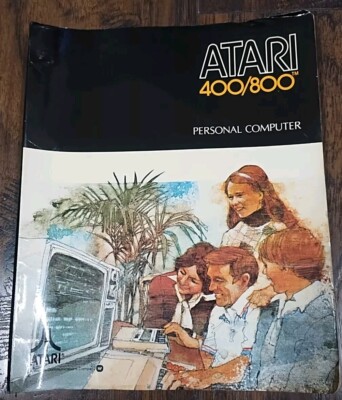 Atari 400/800 Personal Computer Binder 400/800 Basic Reference/800 Operators EX