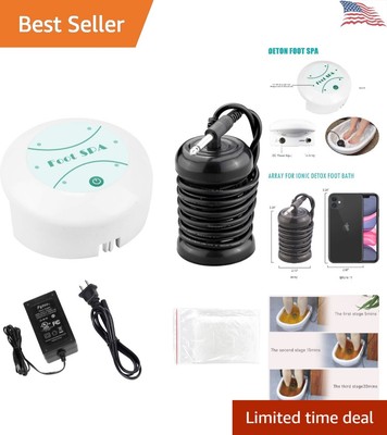 Portable Ionic Detox Foot Bath Machine - Detox Spa Ion Cleanse Chi Machine
