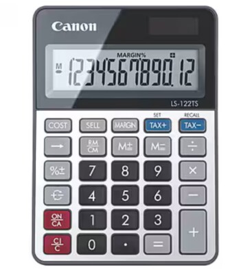 Canon LS-122TS Desktop Calculator