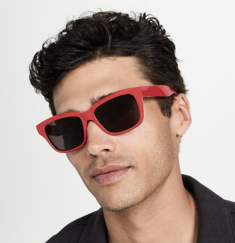 BALENCIAGA BALENCIAGA BB0346S-004 RED SUNGLASSES