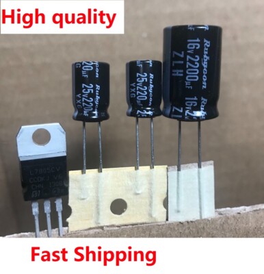Atari 7800 Capacitor Replacement Kit /High quality 105°C Japan capacitors