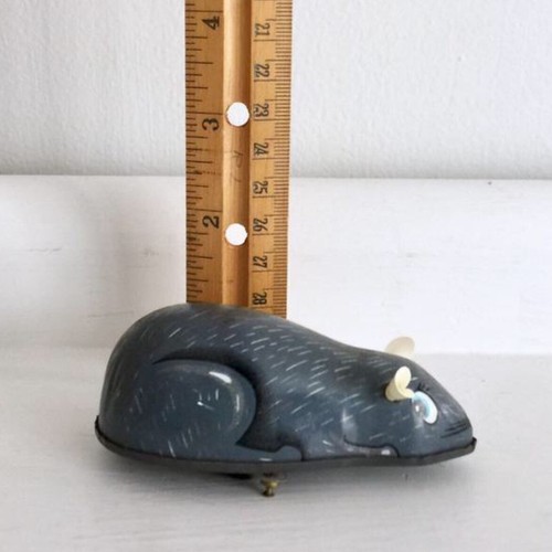 antique Tin-Litho Wind-Up Mouse