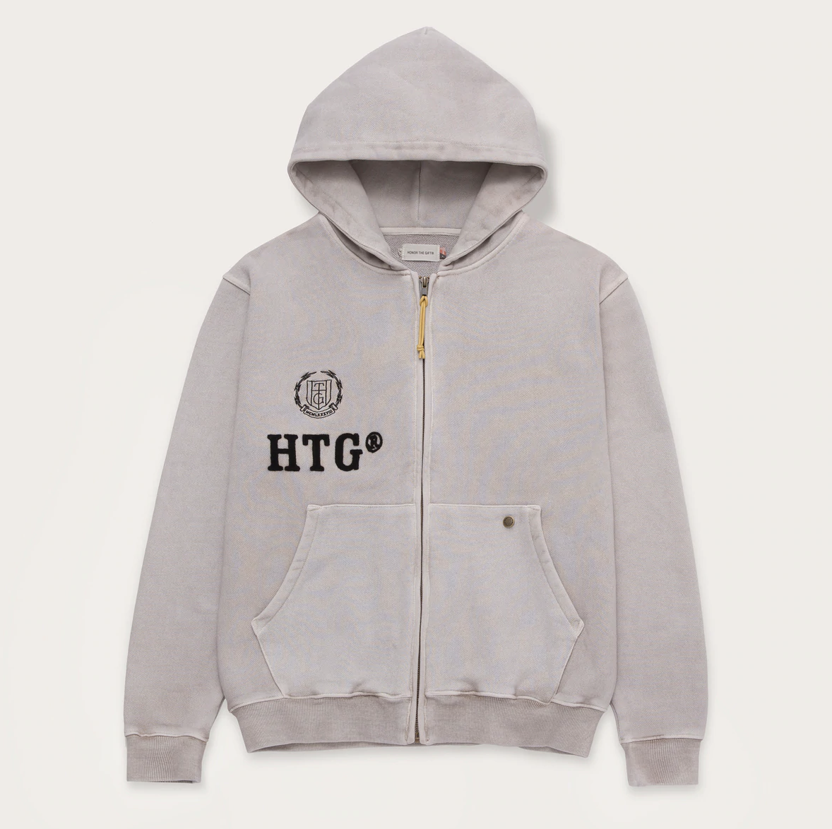 HONOR THE GIFT Neighborhood Hoodie HTG220156 Stone 2022 Brand New Withtags