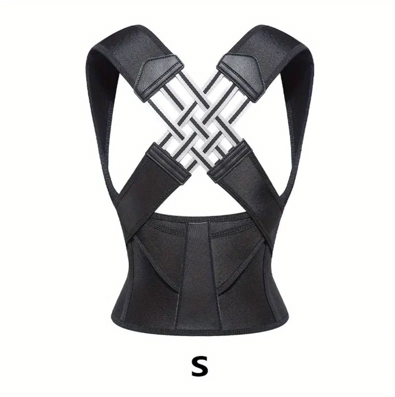 Posture Corrector Adjustable Back Brace Shoulder Support Clavicle Belt Men
