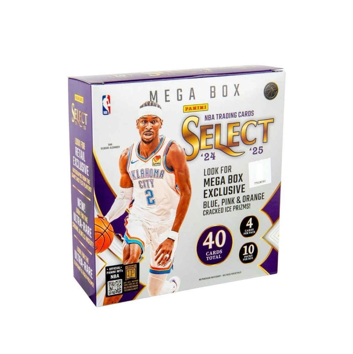 2024-25 Panini Select Basketball Factory Sealed 20 Box Mega Case