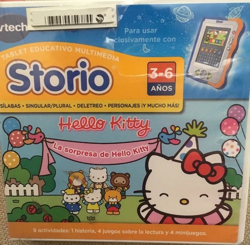 3 Vtech Storio Games Juegos /NEW /Nuevo/ Unopened /