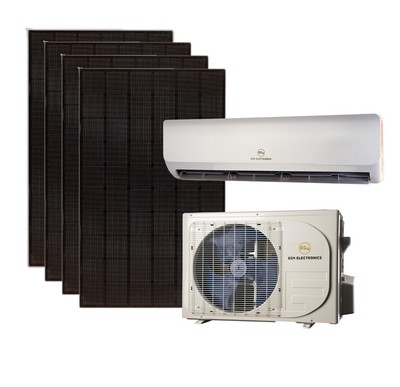 Solar Air conditioner split, Heat pump | AC/DC | 12000 Btu | SEER2 22 |