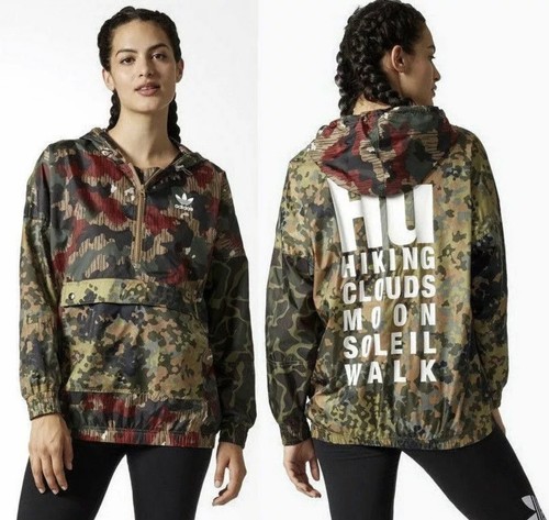 adidas ×PHARRELL WILLIAMS 　アノラック Adidas x Pharrell Williams HU Human Race Jacket Anorak Mens