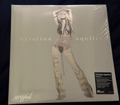 New & Sealed Christina Aguilera Stripped 20th Splatter Vinyl Me Please LP Record