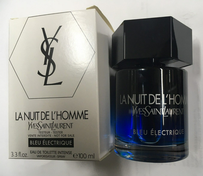 Yves Saint Laurent Men's La Nuit De L'Homme Bleu Electrique EDT