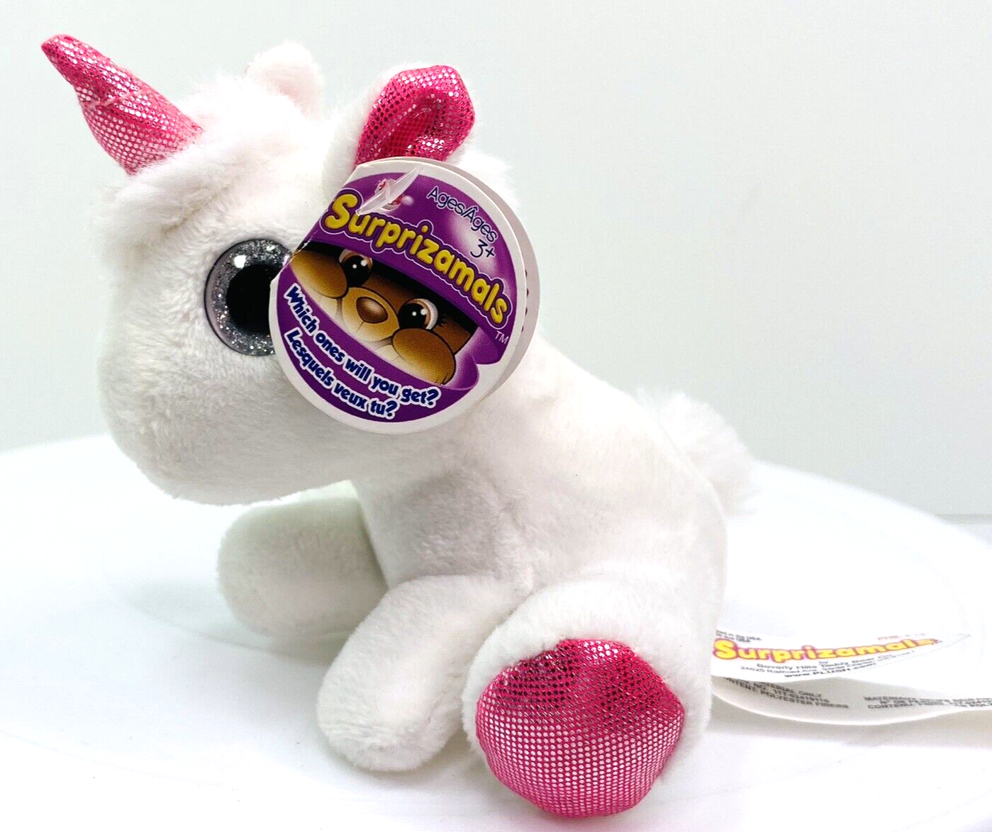 Surprizamals Baby Loki White Pink Unicorn 5