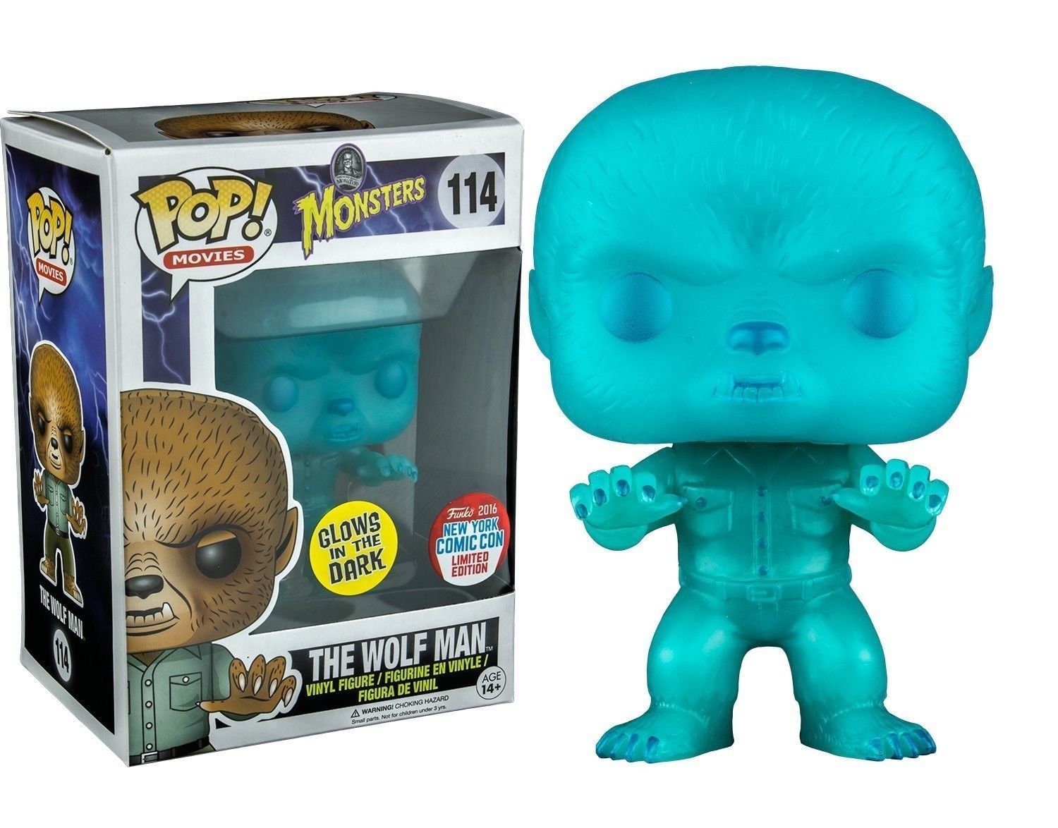 ファンコ ポップ ユニバーサルモンスター 114 ウルフマン フロッキー FUNKO POP MOVIES MONSTERS #114 THE WOLF MAN VAULTED VINYL