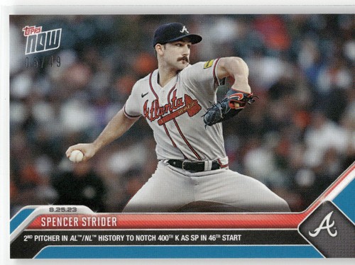 2023 Topps Now - Spencer Strider #763