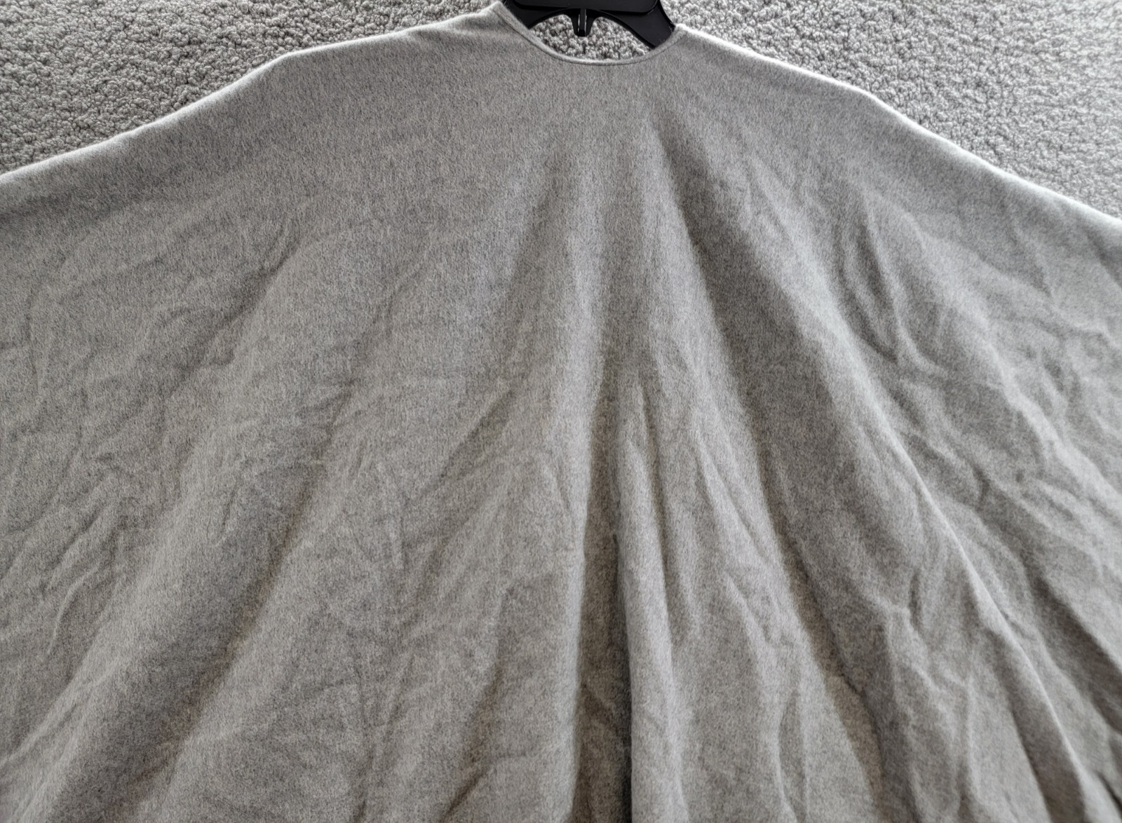 rag & bone Cashmere Poncho Women's One Size Heather Grey - Picture 11 of 14
