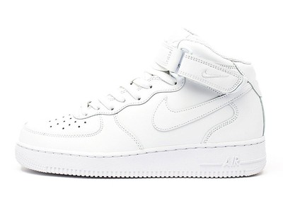 

Мужские кроссовки Nike Air Force 1 Mid 07 белые/белые (315123 111) —, Белый, Nike Air Force 1