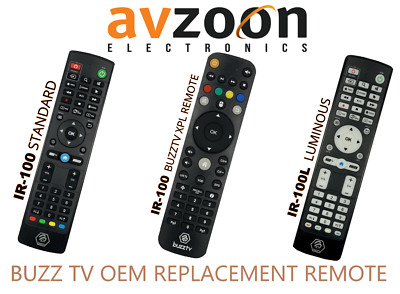 BuzzTV Original Factory Replacement Remote Controls 