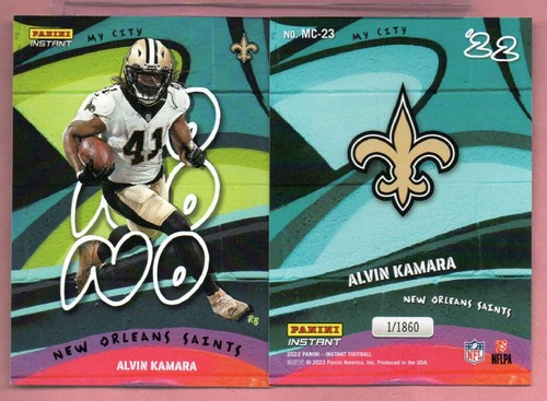 2022 Panini Instant NFL Alvin Kamara #MC-23