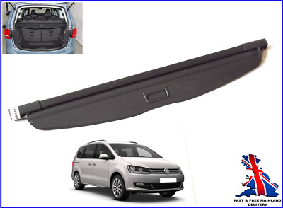 GENUINE VW SHARAN SEAT ALHAMBRA 2010-2022 PARCEL SHELF BOOT LOAD COVER REAR