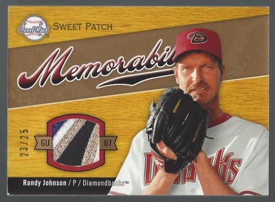 Randy Johnson 2007 Sweet Spot Sweet Swatch Memorabilia Patch 23/25 Card# SW-RJ