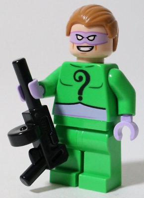 Rare LEGO DC 1966 Riddler Minifigure 76052 Batman Classic TV Series Genuine