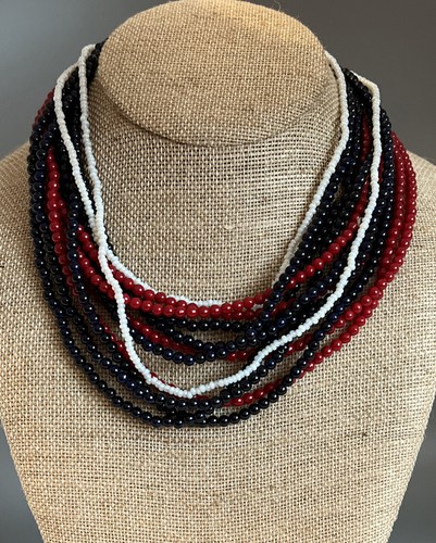 【レイさん専用】Beads Short Necklace 赤 おねコラボ $_12.JPG?set_id=880000500F