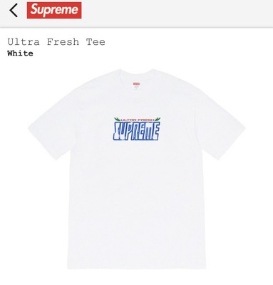 supreme ultra fresh tee